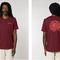 T-Shirt Straight Burgundy